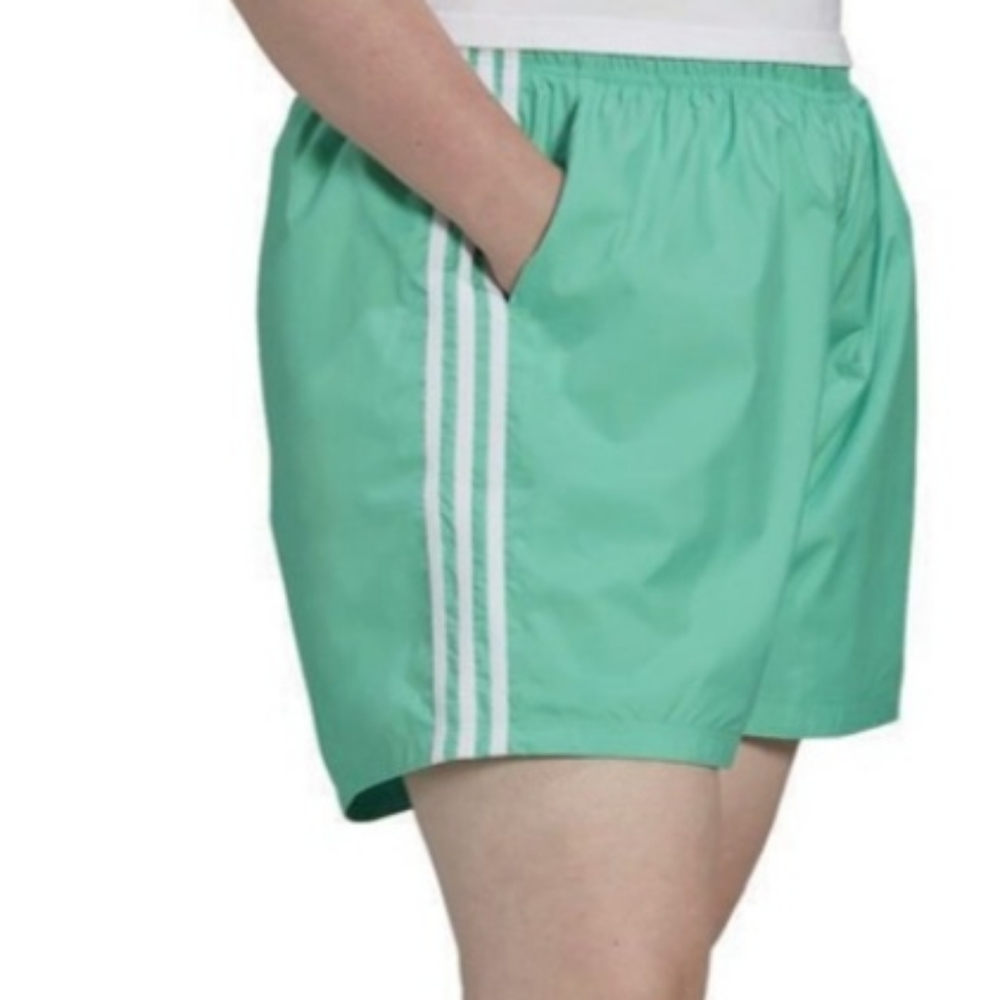 adidas Originals Womens Adicolor Classics Ripstop Shorts Hi Res Green 2x